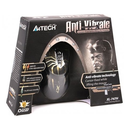 A4Tech XL-747H 3-Fire Extra High Speed Anti-Vibrate mouse