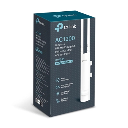 TP-Link EAP225 AC1200 Wireless MU-MIMO Gigabit Outdoor Access Point