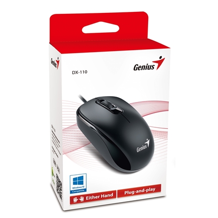 Genius Mouse DX-110 Optical USB Qara