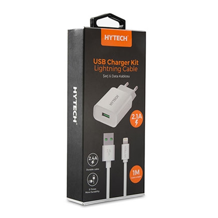 Hytech SGM Adapter HY-XE26T Type-C kabeli 2100MA Fast charge 10.5W 2.4A Lightning