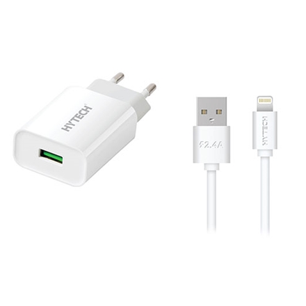 Hytech SGM Adapter HY-XE26T Type-C kabeli 2100MA Fast charge 10.5W 2.4A Lightning